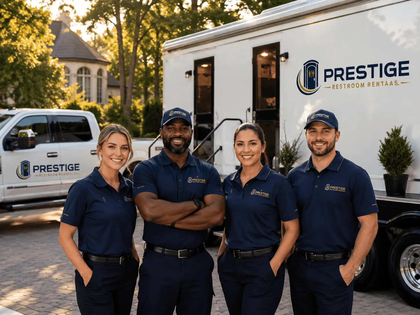 Trusted Luxury Portable Restrooms company in Mather, CA